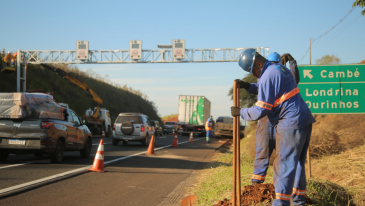 Servi&ccedil;os de manuten&ccedil;&atilde;o alteram o tr&aacute;fego em rodovias distintas no Paran&aacute;