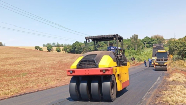DER/PR refor&ccedil;a o pavimento da PR-090 entre Sertan&oacute;polis e Bela Vista do Para&iacute;so