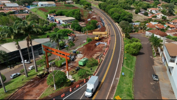 Obras de amplia&ccedil;&atilde;o da BR-369 chegam ao per&iacute;metro urbano de Cambar&aacute;