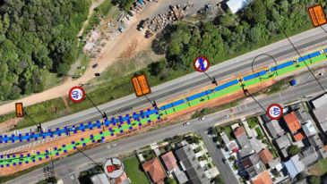 Contorno Norte ter&aacute; desvio para obras por dois meses, com tr&aacute;fego em pista simples