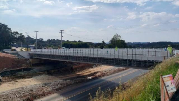 Libera&ccedil;&atilde;o de Viaduto muda acesso &agrave; Grande Curitiba no Contorno Norte; caminh&otilde;es t&ecirc;m restri&ccedil;&atilde;o